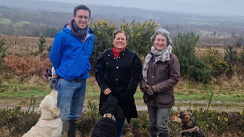 ben, danielle, elizabeth at ashdown forest