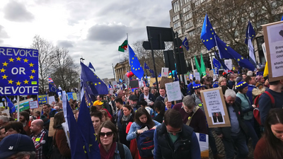 People's Vote March, London March 23rd 2019